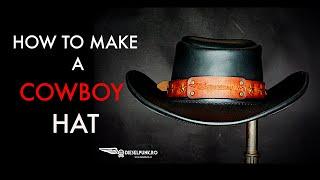 DIY Cowboy Hat - Tutorial and Pattern Download