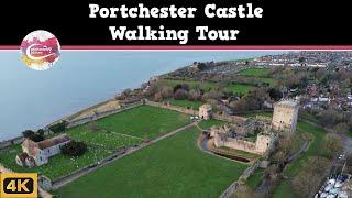 PORTCHESTER CASTLE  |  The IMPRESSIVE Roman Fort, SAXON Settlement and PRISONER Of War Camp