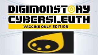 Can I Beat Digimon Cybersleuth With Only Vaccine Digimon?