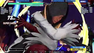 KOF XV: Najd 100% combo with Stun - 5 bars