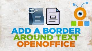 How to Add a Border Around Text in Open Office