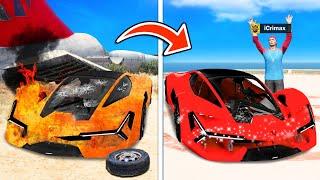 Ich REPARIERE zerstörte LUXUS AUTO in GTA 5 RP!