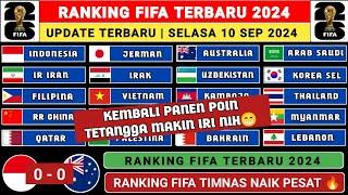 UPDATE! RANKING FIFA SETELAH INDONESIA VS AUSTRALIA - Rangking FIFA Terbaru 2024