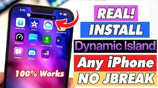 How to Install Dynamic Island on iPhone X,XR,11,12,13 (No Jailbreak)