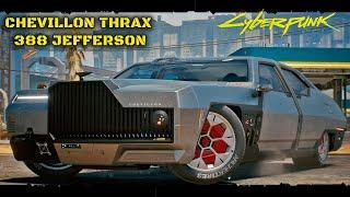 Chevillon Thrax 388 Jefferson Review | Cyberpunk 2077 | Luxury Sedan | NEW