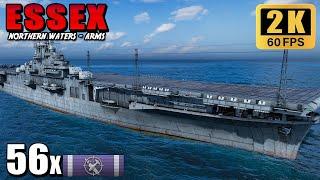 Aircraft carrier Essex - Didn't give FDR a chance to play