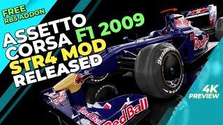 Sim Dream Development Assetto Corsa F1 2009 Mod STR4 Released!