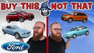 The CAR WIZARD shares the top FORD Cars TO Buy & NOT to Buy!