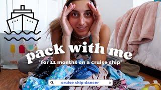 pack with me to live on a cruise ship for 11 months: my first contract - kristine kugler