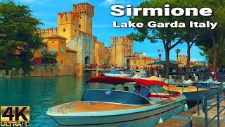 Sirmione Lake Garda Italy Virtual Walking Tour in Stunning 4K 60fps (July 2024) 