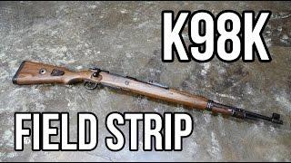 Mauser K98k Rifle Field Strip