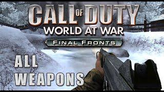 Call of Duty: World at War - Final Fronts (2008) - All weapons