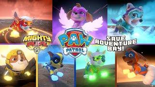 PAW Patrol Mighty Pups Save Adventure Bay - All Mighty Pups SUPERPOWER Gameplay