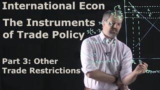 International Economics: The Instruments of Trade Policy: Part 3 - Other Trade Restrictions
