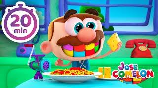 Stories for kids | 20 Minutes Jose Comelon | Spaghetti Every Day | Learning soft skills