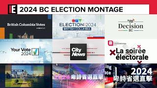 2024 British Columbia Election - Television Coverage and Graphics Montage