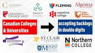 Canada Study Visa with Backlogs | Colleges & Universities Accepting Multiple Backlogs