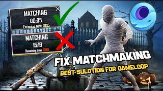 How To Fix Matchmaking Problem In Pubg Mobile Gameloop | Emulator Matching Problem Fix 2024