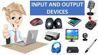 COMPUTER INPUT AND OUTPUT DEVICES FOR CHILDREN || BASIC COMPUTER || COMPUTER FUNDAMENTALS