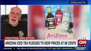 AriZona Iced Tea pledges to hold prices despite inflation