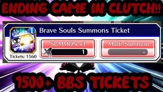 PRE POLL SELECTION SUMMONS!! 1500+ BBS TICKETS! BLEACH BRAVE SOULS!!