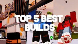 TOP 5 BEST BUILDS IN HIGHSCHOOL HOOPS ROBLOX || BEST BUILD IN THE GAME THAT CAN DO EVERYTHING!!