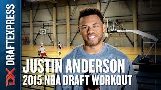 Justin Anderson - 2015 Pre-Draft Workout & Interview - DraftExpress