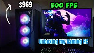 Unboxing My First Gaming PC w/ Gameplay | MSI Gaming Desktop Codex R2 B14NUC5-212US