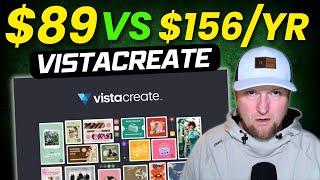 VistaCreate Review: Best Canva Alternative? JUST $89! 