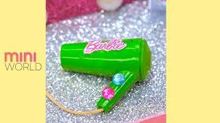 DIY Miniature Item for Dollhouse Barbie #Shorts
