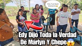 Marlyn Jamas Esperaba Recibir Esta Respuesta De EdySe Queda en el Canal Si o no?Veanlo