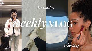 VLOG| Travelling to NL, ice skating, trying new makeup & life with God 