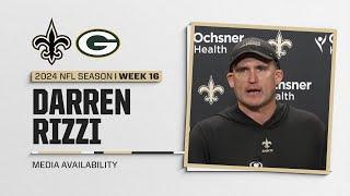 Darren Rizzi on Packers, Spencer Rattler | New Orleans Saints