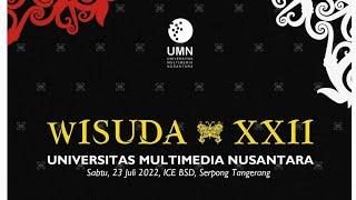 Wisuda UMN angkatan XXII