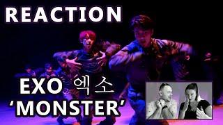  Реакция на k-pop: EXO 엑소 - 'Monster' MV 