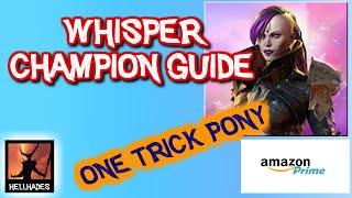 RAID: Shadow Legends | Whisper Champion Guide | One Trick Pony?? Void Epic, Great in Clan Boss no CA