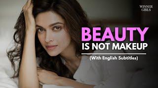 What is REAL BEAUTY? | Deepika Padukone | Motivational English Speech | Winner Girls