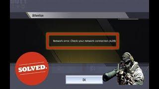 How to Fix Call of Duty Network Error Check Your Network Connection (Error Code 4,28)