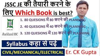 jssc je books/strategy/exam pattern/exam date /jssc je general enginering books/electrical /civil