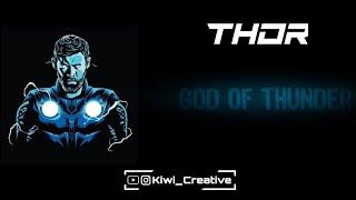 God of Thunder - Thor  kiwi Creative