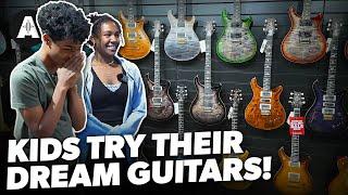 Kids Choose their Dream Guitar Rigs at Andertons!