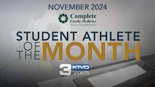 KTVO Student Athlete of the Month November 2024