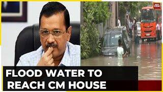 Flood Water About To Reach CM Arvind Kejriwal House Amid Heavy Waterlogging Across Delhi