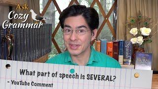 What part of speech is SEVERAL? Explanation and Examples