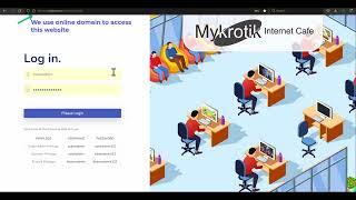 Online demo Mykrotik - Mikrotik web base for Internet Cafe using RouterOS API (part 2)