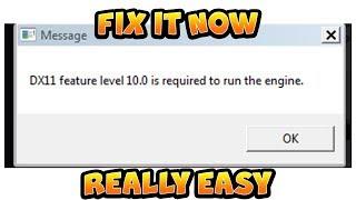 HOW TO SOLVE DIRECT X 11 FEATURE LEVEL10 IS REQUIRED TO RUN THE ENGINE! PUBG LITE