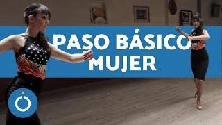 ¿Cómo bailar TANGO ARGENTINO?  Pasos Básicos MUJER (Tutorial)