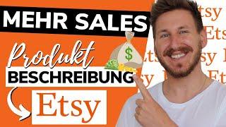 ETSY Produkt einstellen! Mehr VERKÄUFE durch Produkt Beschreibungen! | ETSY Tipps deutsch