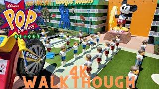 Disney’s Pop Century Resort 4K Walkthrough & Room Tour | Ultimate Guide