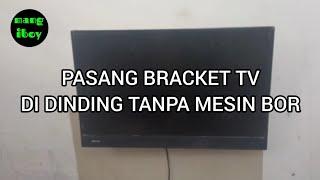 terbaru cara pasang bracket tv di dinding tanpa alat